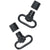 Uncle Mike's Push Button Detachable 1" Sling Swivels