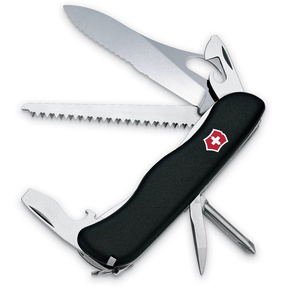 Victorinox Swiss Army One-Hand Trekker Knife - Canada Brass - 