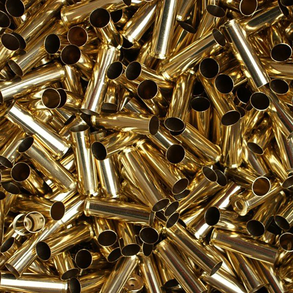 Previously Fired Bulk 357 Magnum Brass Casings