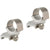 Weaver 1" Dual High Extended Mount Rings