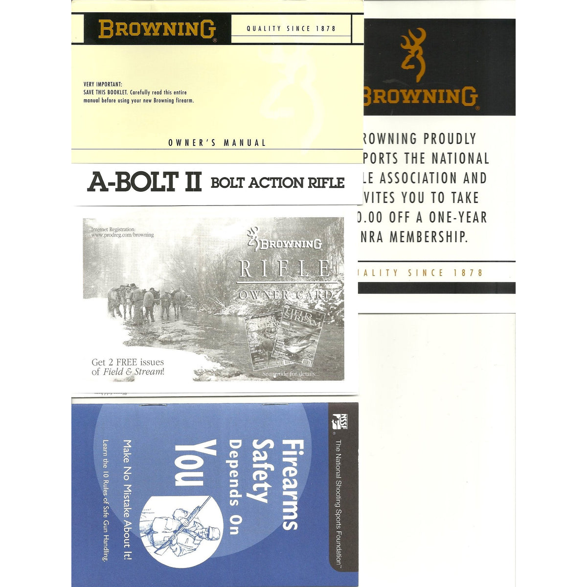 Browning A-Bolt II Rifle Manual