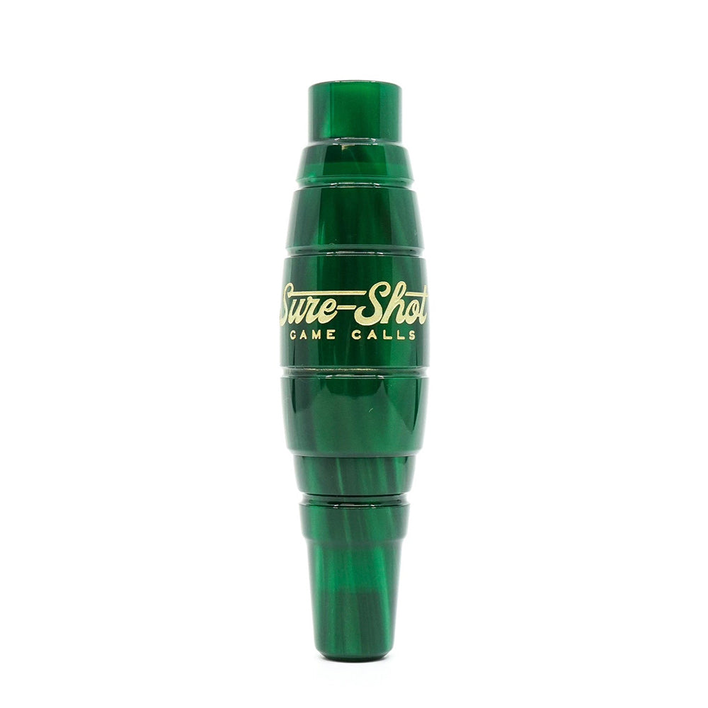 Sure-Shot &quot;Green Wing&quot; Teal Duck Call - Canada Brass - 
