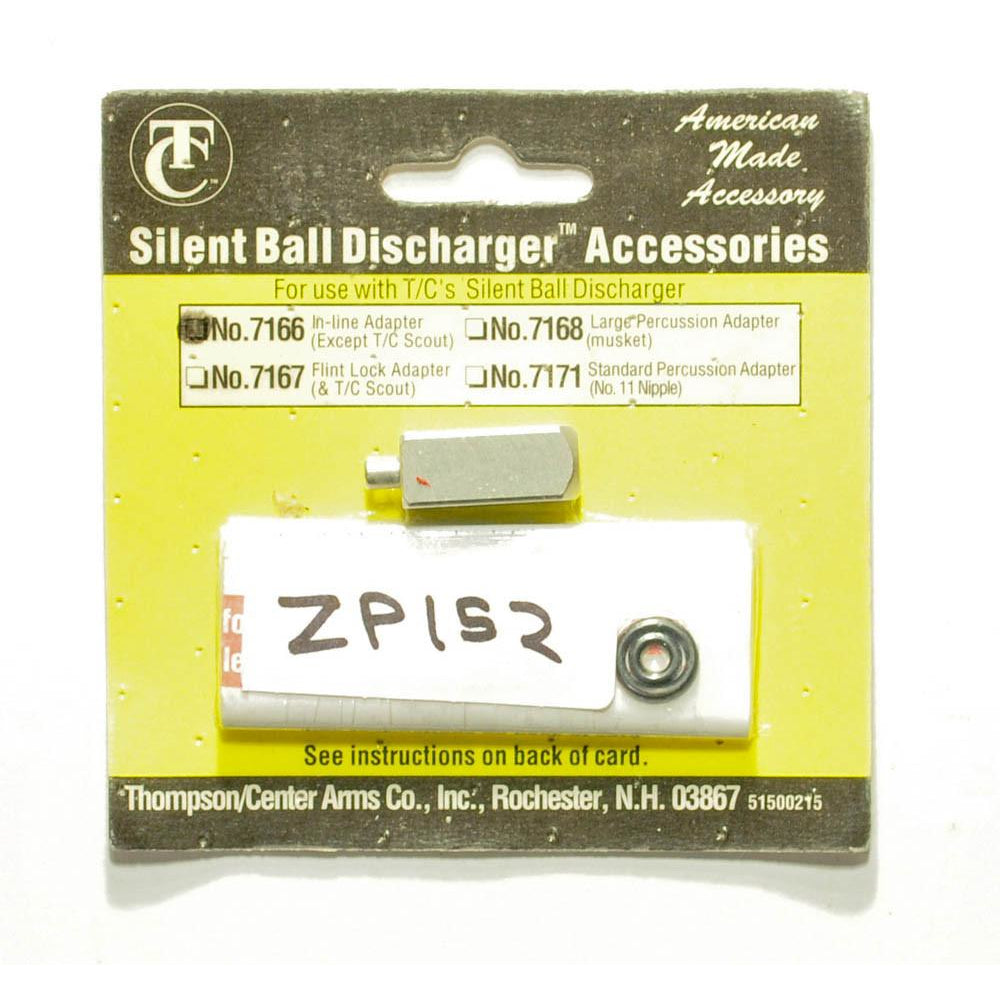 Thompson Center Silent Ball Discharger Inline Adapter