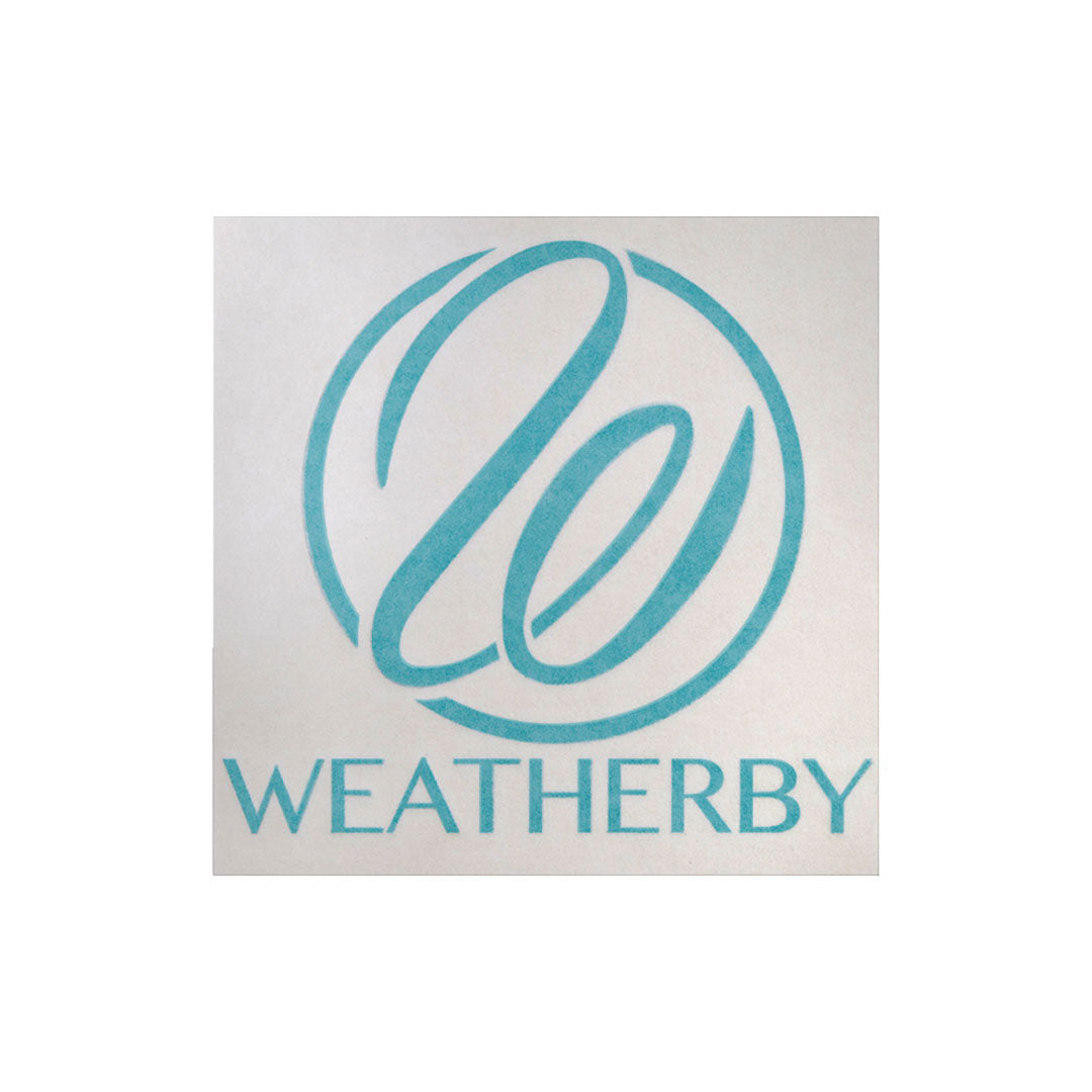 Weatherbys Icon Weatherby Vinyl Decal - Canada Brass