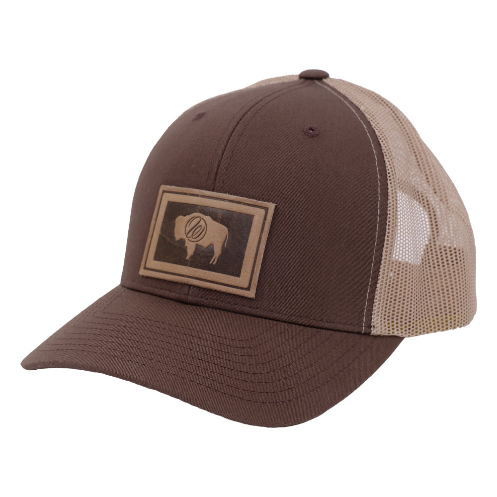 Weatherby Wyoming Flag Patch Hat - Canada Brass - 