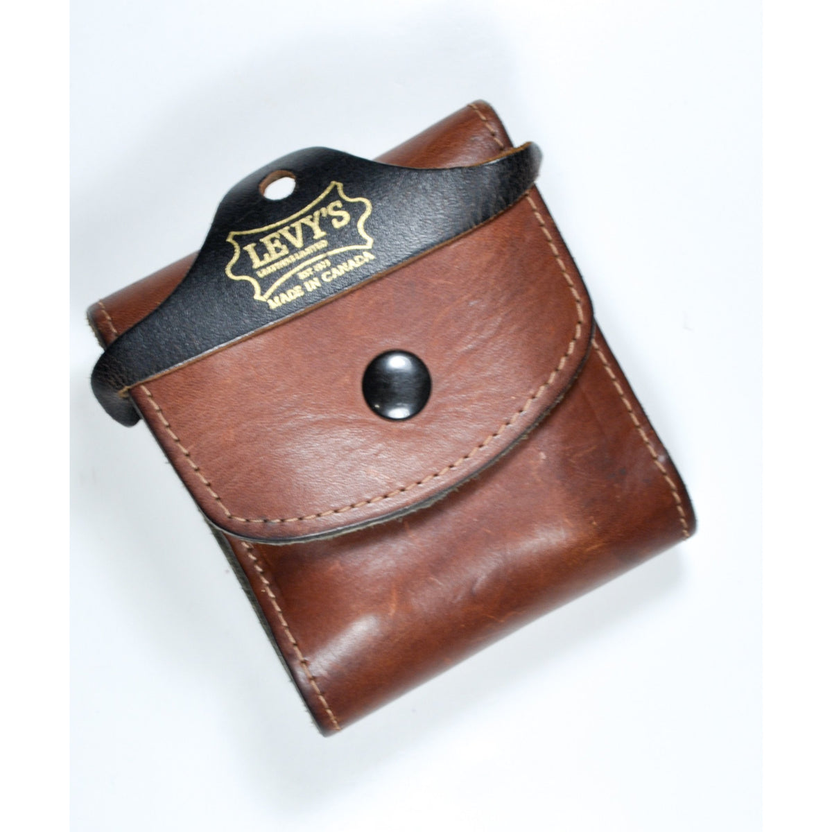 Levy&#39;s Heavy Leather Multi Choke Lined Belt Wallet