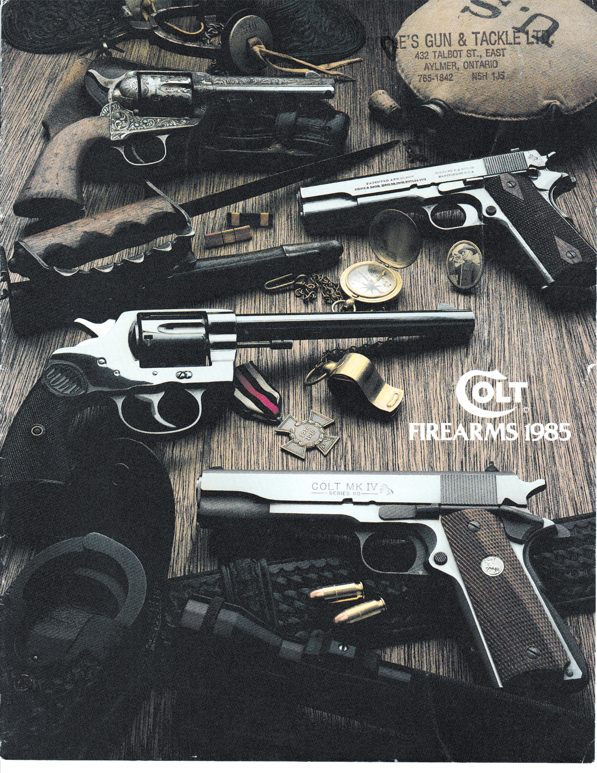 Colt Firearms 1985 Full Size Catalogue