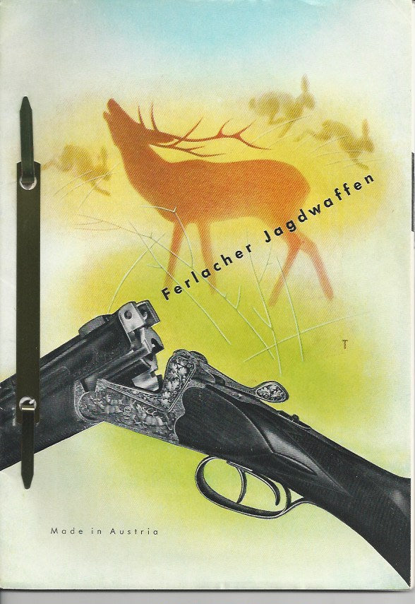 Ferlachar Jagdwaffen Gerlach Austria 1970&#39;s Catalogue