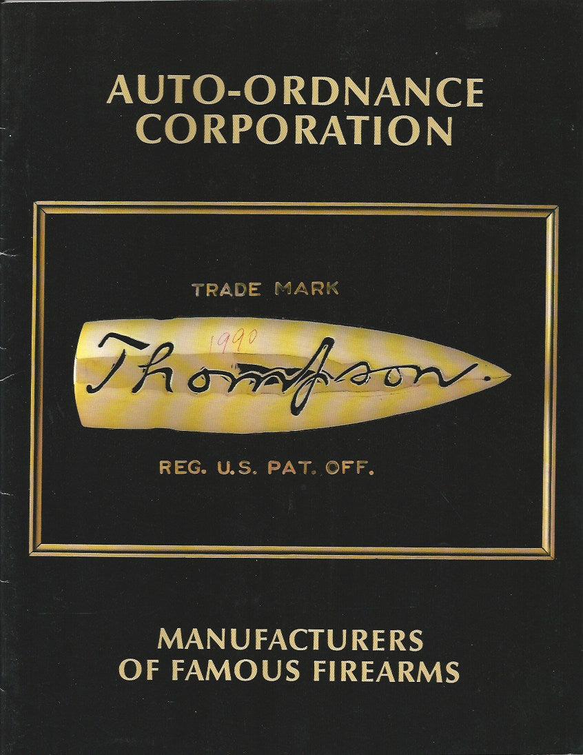 Thompson Center Auto Ordnance Catalogues