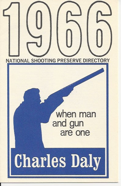 Charles Daly Brochures and Catalogue 1960's-1970's Collection - Canada Brass - 