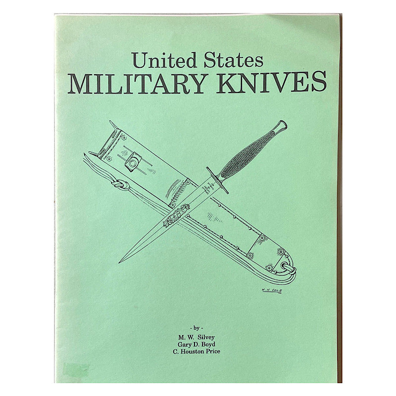 United states military knives silver Boyd price 18 pgs original 2nd Ed. Staple bound - Canada Brass - 