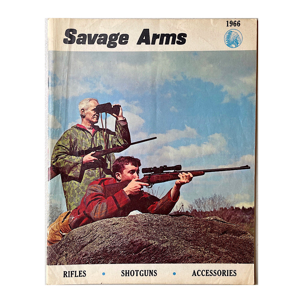Savage Arms 1966 Catalogue (small tear on cover)