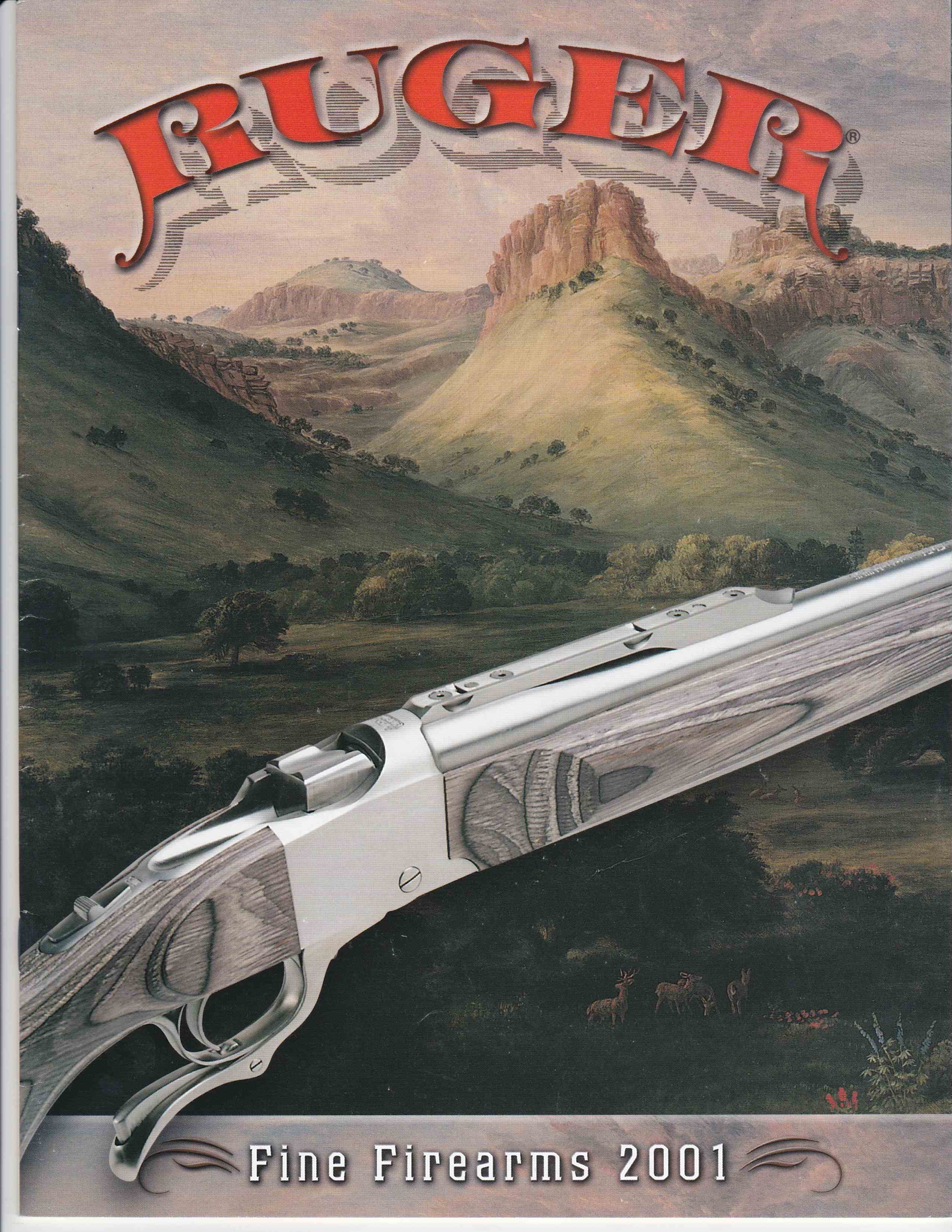 Ruger Catalogue 2001 Canada Brass