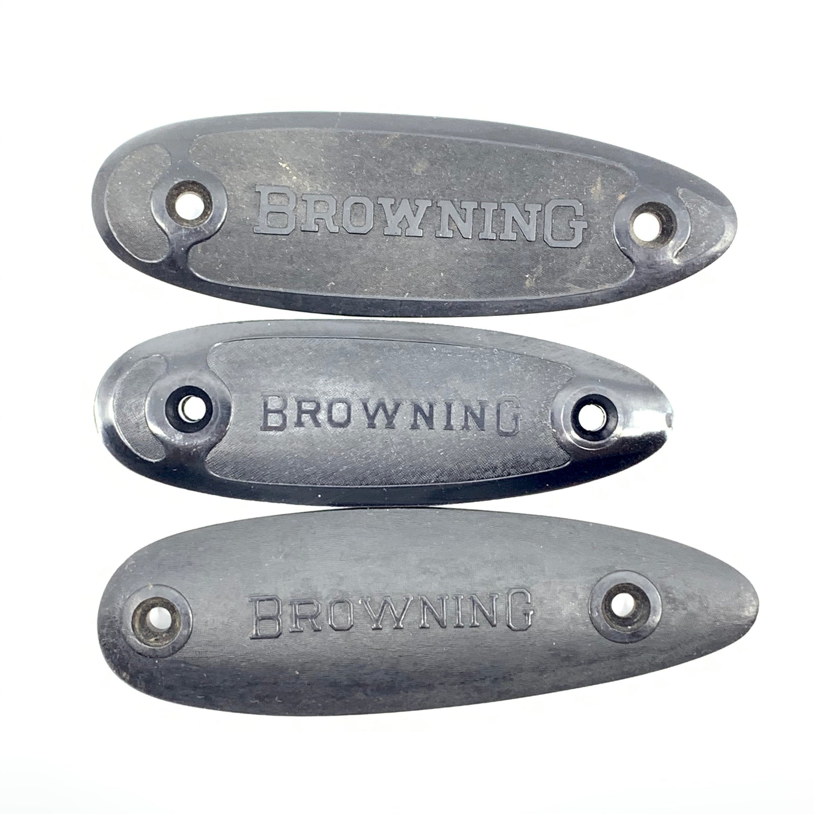 Browning Original Butt Plates Pkg of 3