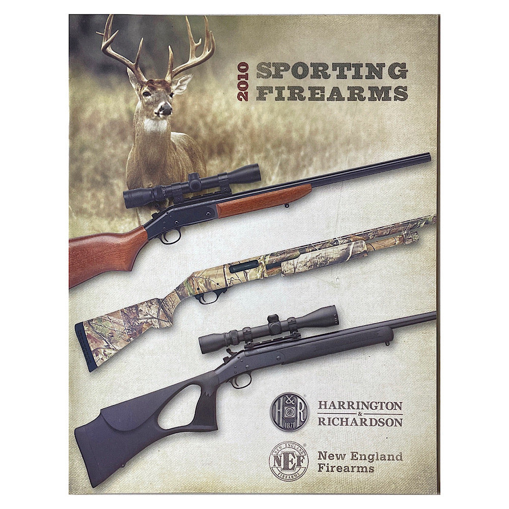 Harrington &amp; Richardson 2010 Sporting Firearms Catalogue - Canada Brass - 