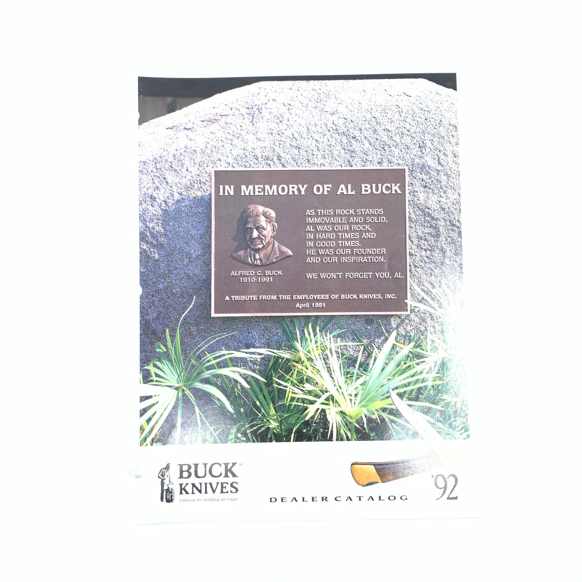 Buck Dealer Catalogue 1992