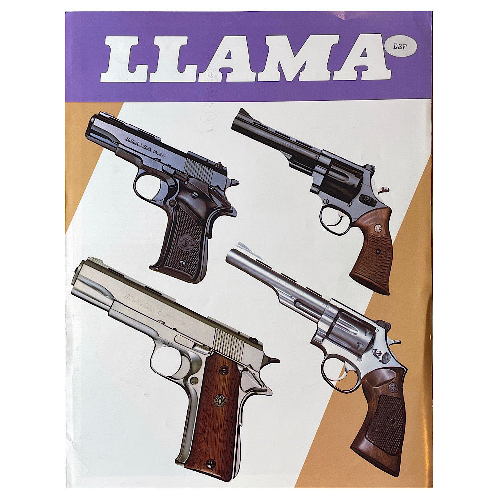 Llama fold out catalogue 1990s Canada Brass