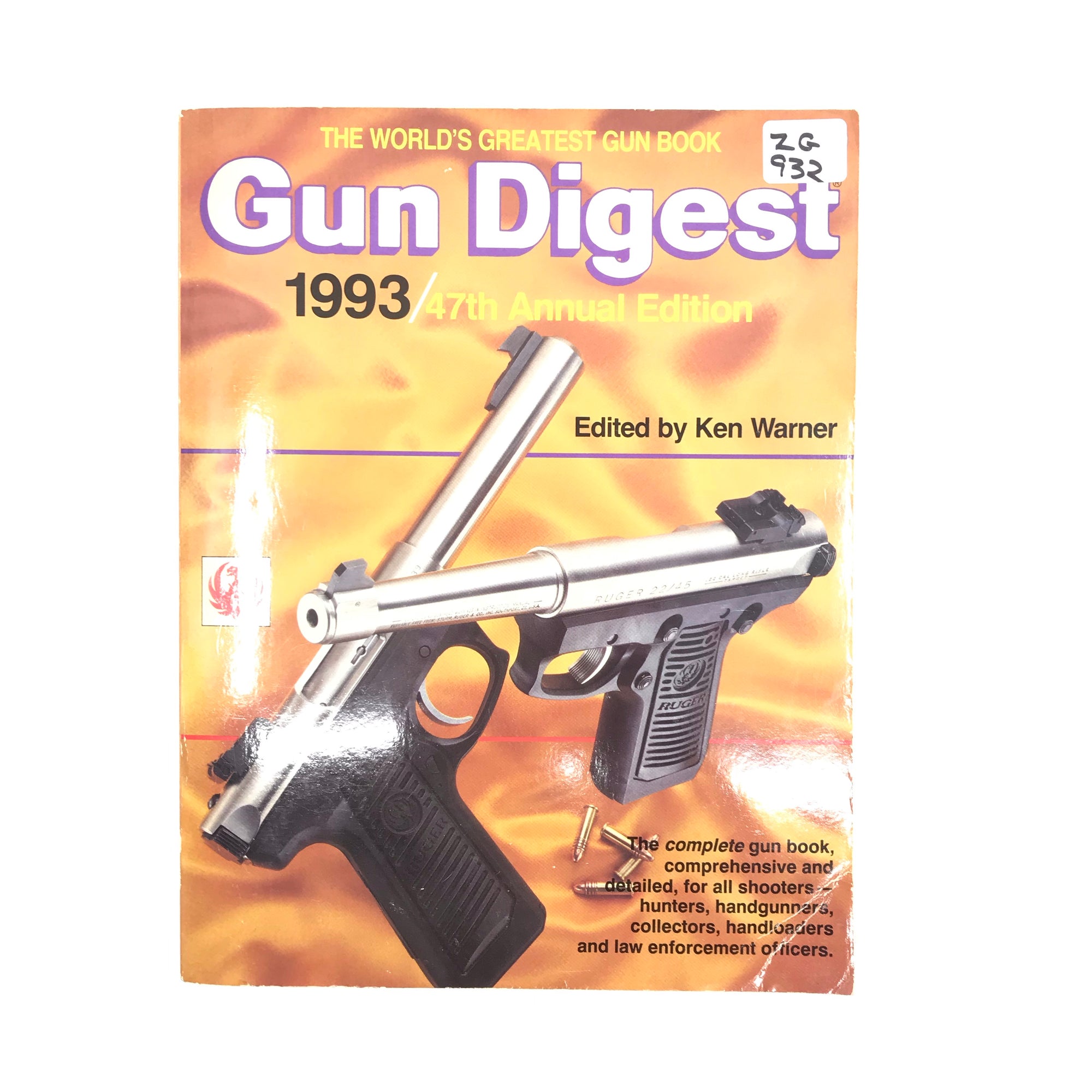 Gun Digest 1993 Ken Warner SB 518pgs