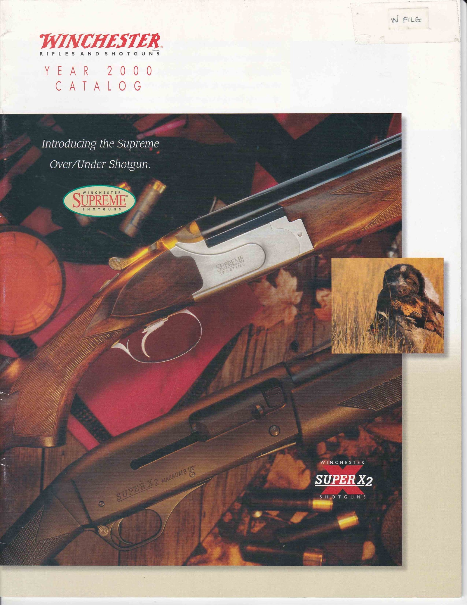 Winchester 2000 Rifle & Shotgun Catalogue Winchester 2000 Ammunition Catalogue - Canada Brass - 