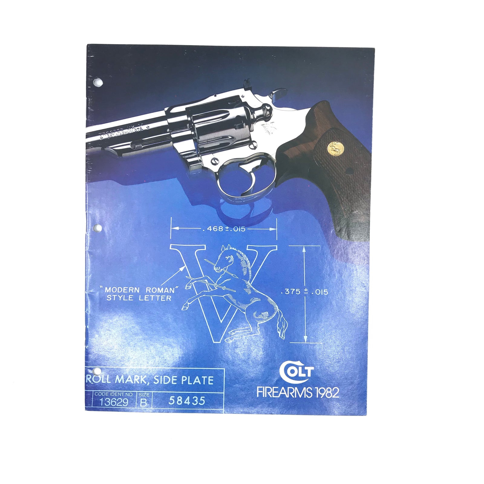 Colt Firearms 1982 Catalogue