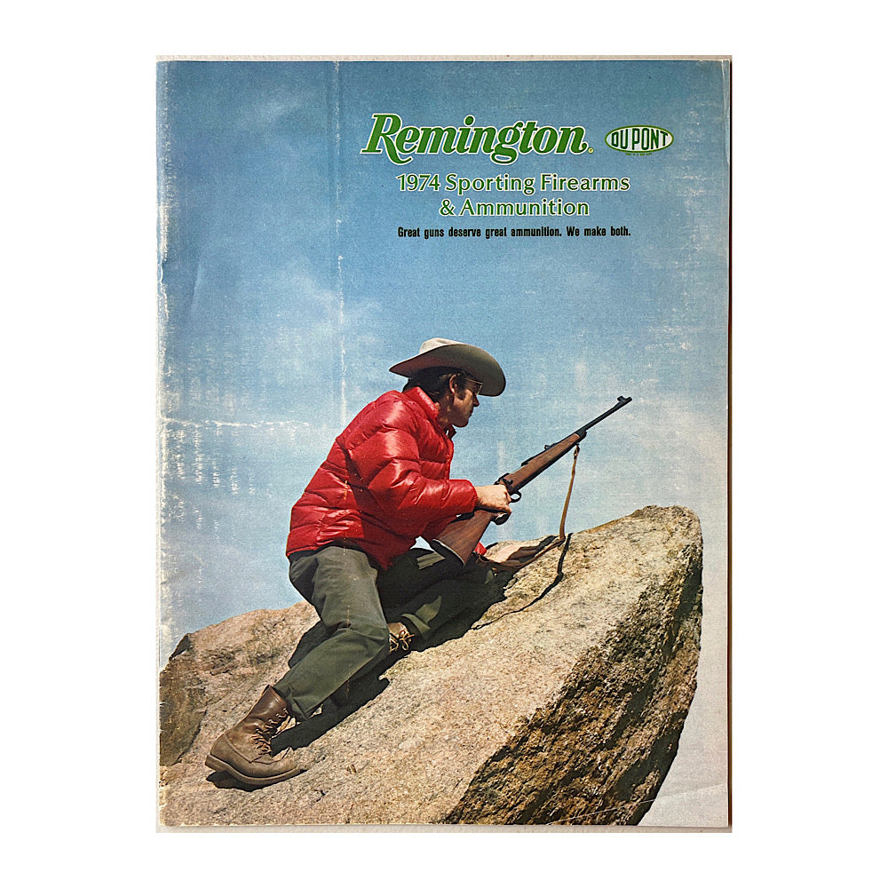 Remington 1974 Firearms & Ammunition Catalogue (some wear on front)