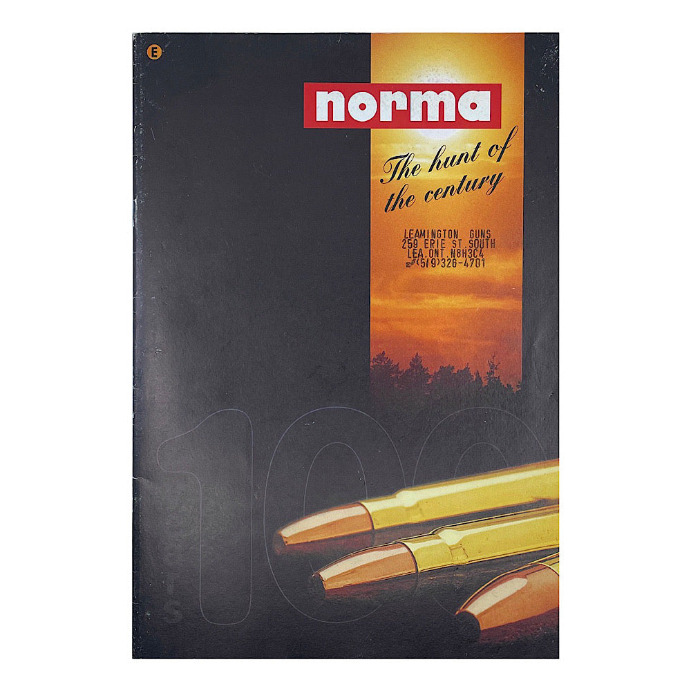 Norma 2001 100 years Catalogue