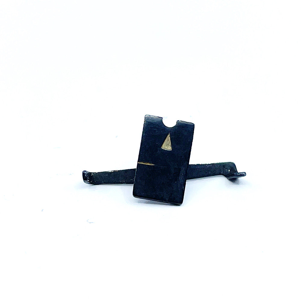 Browning 1960's Rear Rifle Sight insert with Finger Lever - Canada Brass - 