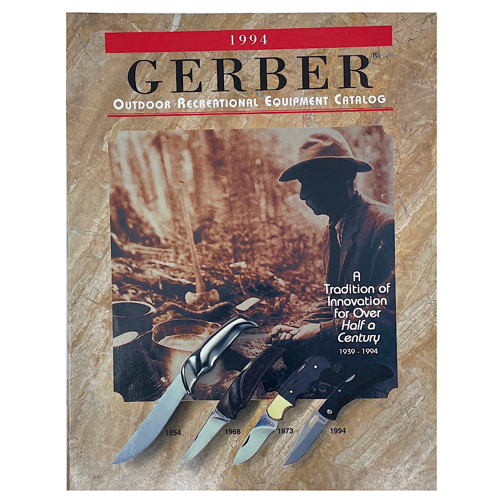 1994 Gerber Outdoor Recreational Equipment Catalog 22 pgs