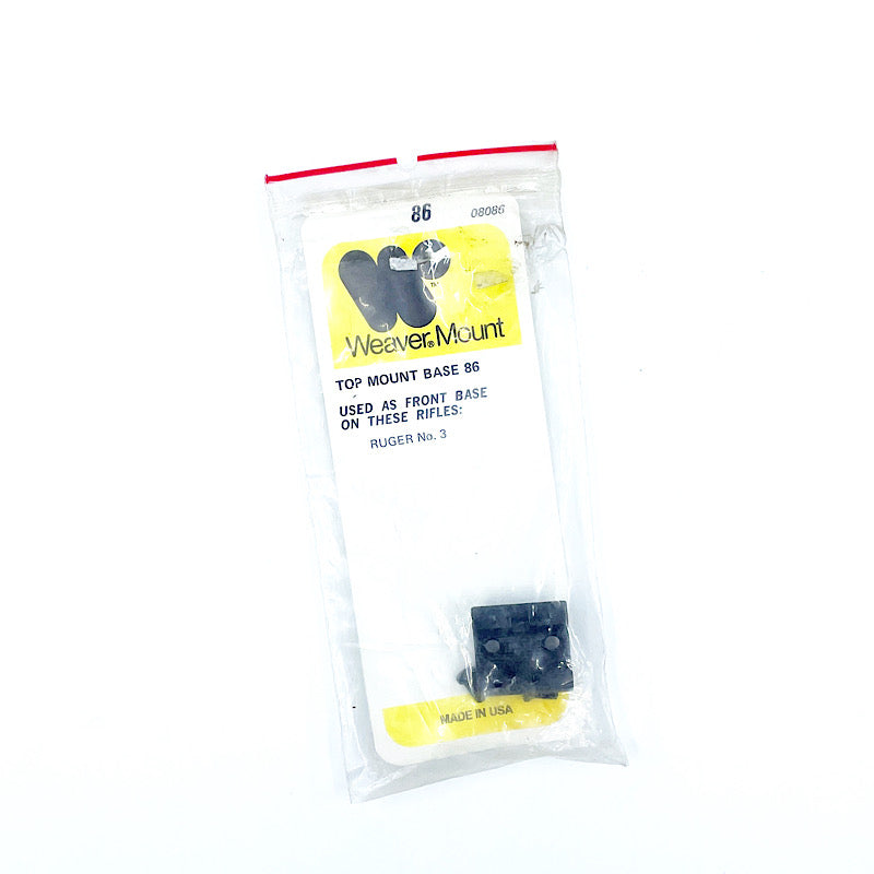 Weaver #48086 #86 Base in box