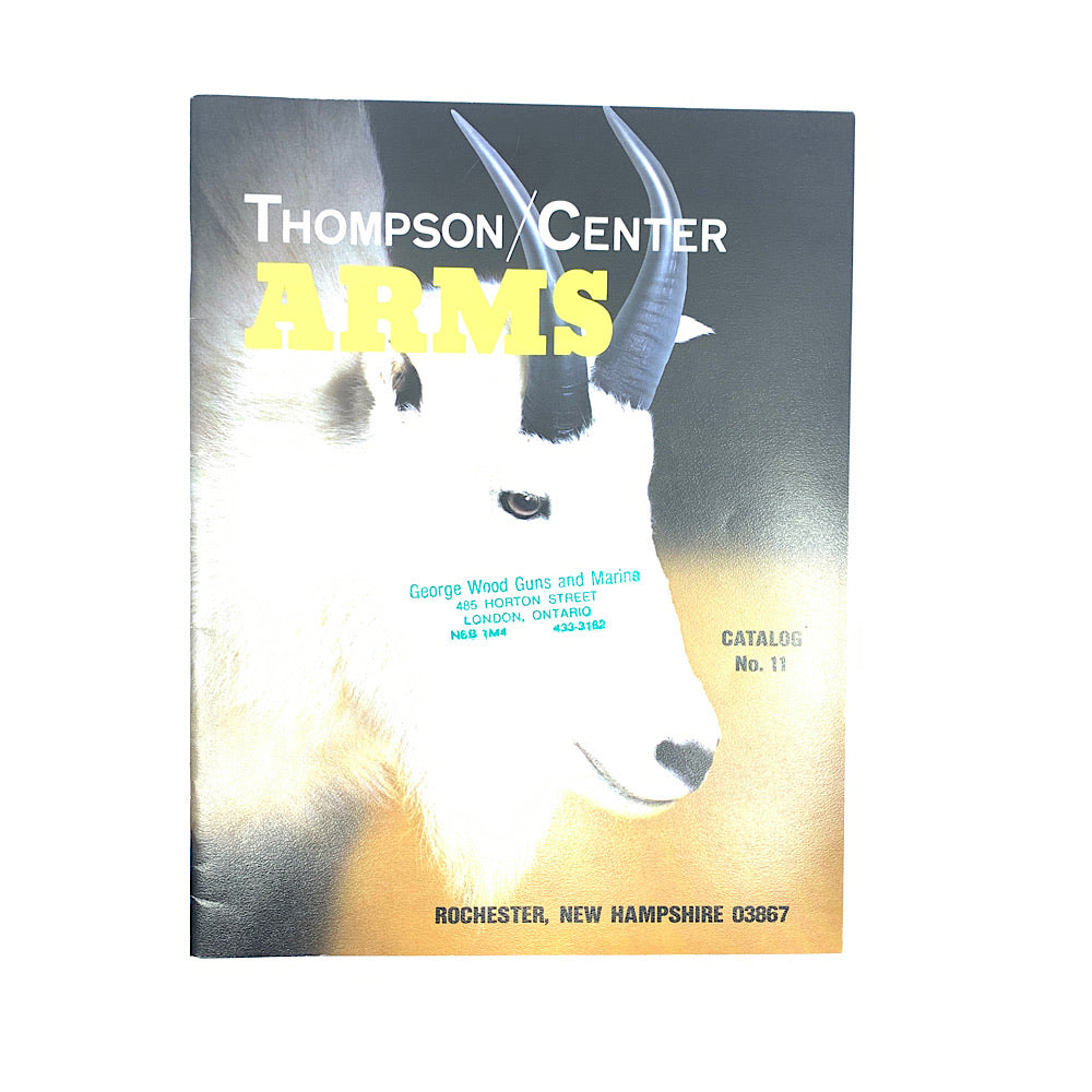 Thompson Center Arms Catalog # 11 Has Dealer Stamp