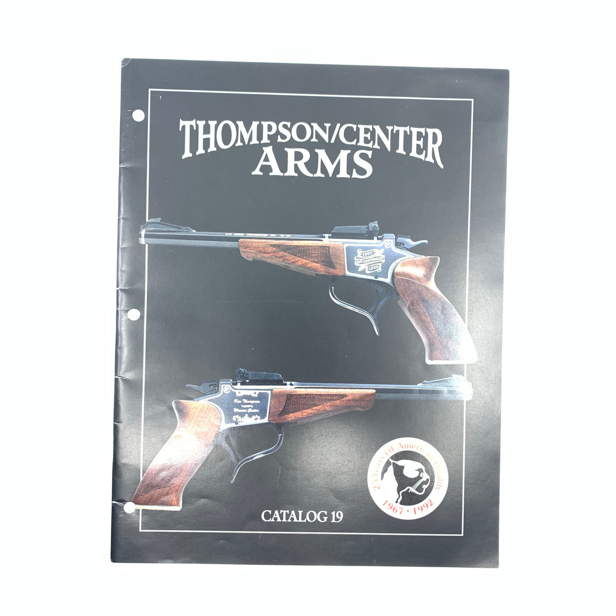 Thompson Center Arms Catalogue 19 1992