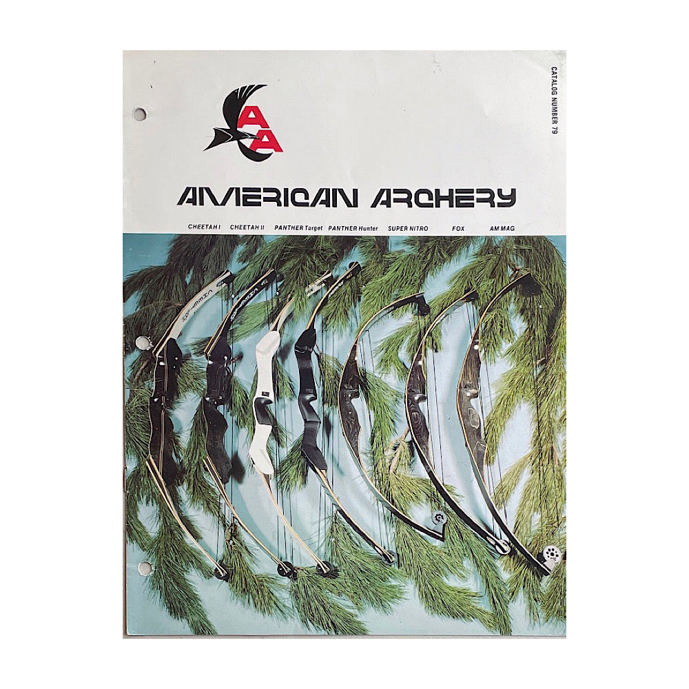 American Archery Catalog Number 79 7 pgs 3 hole punched - Canada Brass - 
