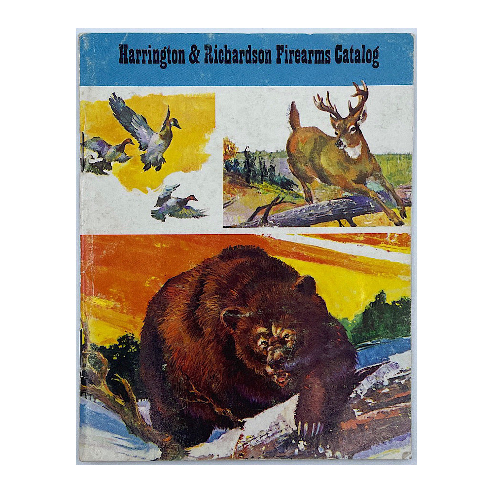 Harrington & Richardson Firearms Catalogue 5 1/4" x 4 1/4" 1969 edition