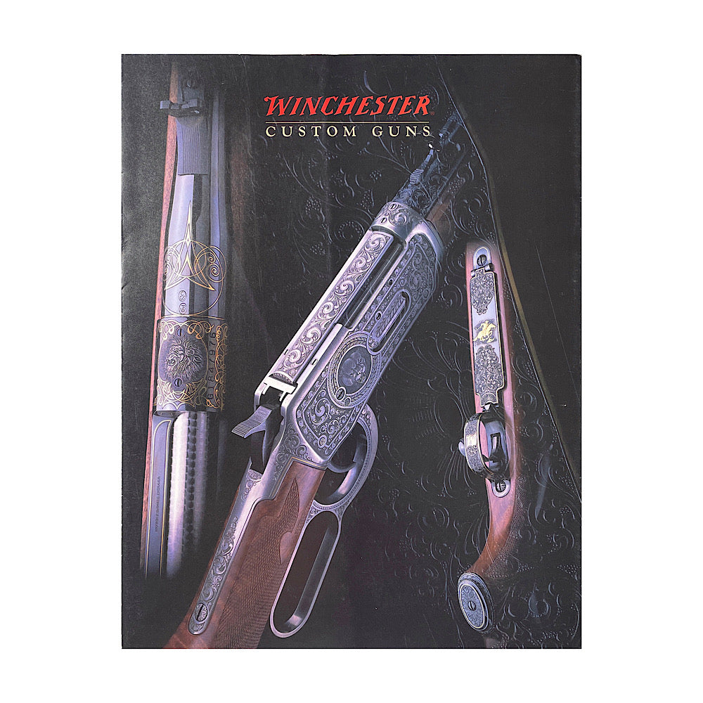 Winchester Custom Guns FoldOut in 1990 - Canada Brass - 