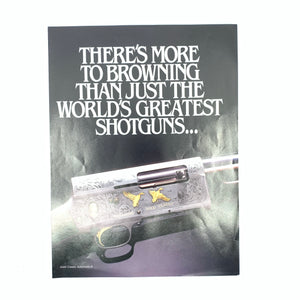 Browning 2002 Custom Gun Shop Catalouge Browning Dealer Flyer for Auto 5 Gold Custom