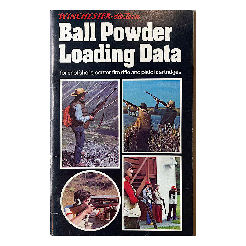 Winchester Ball Powder Loading Data 1978 S.B. 72pgs - Canada Brass - 