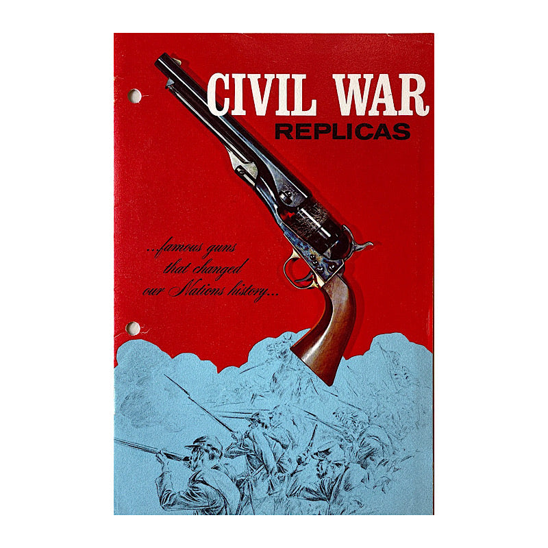 Civil War Replicas 1969 with price list replica arms 7 pg brochure hole punched COND: VG - Canada Brass - 
