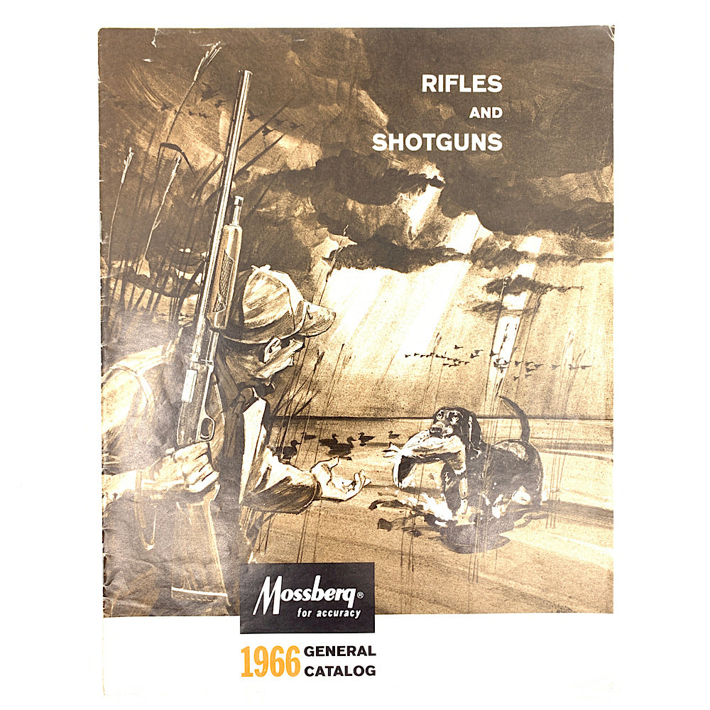 Mossberg original 1966 Catalogue of Rifles & Shotgunswith Price List