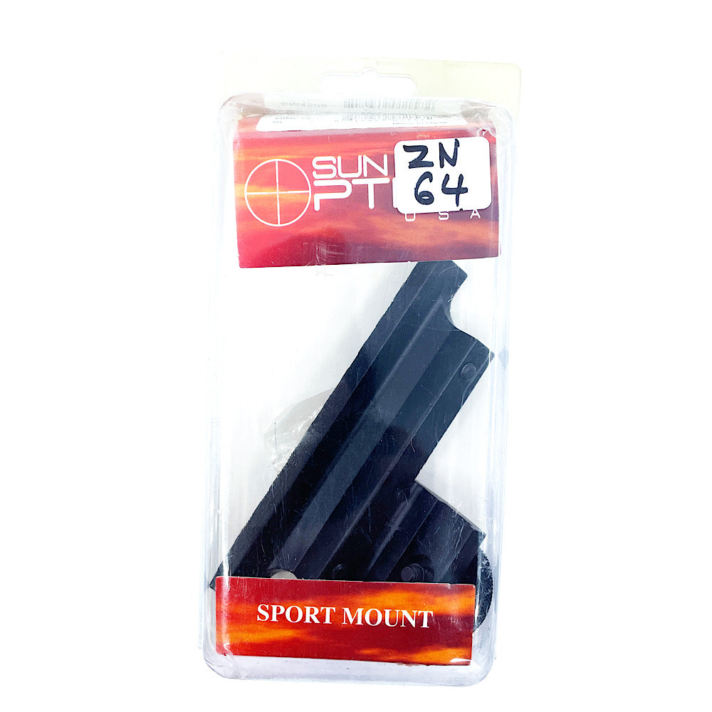 SM4502 Sun Optics Ruger Mini 14 Picatinny Scope Mount in box - Canada Brass - 