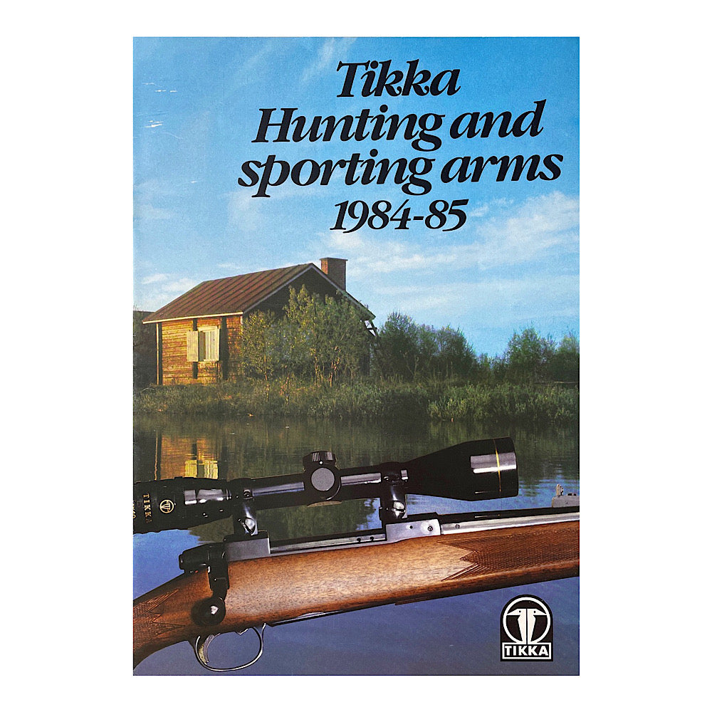 Tikka Hunting & Sporting arms 1984-85 Catalogue - Canada Brass - 