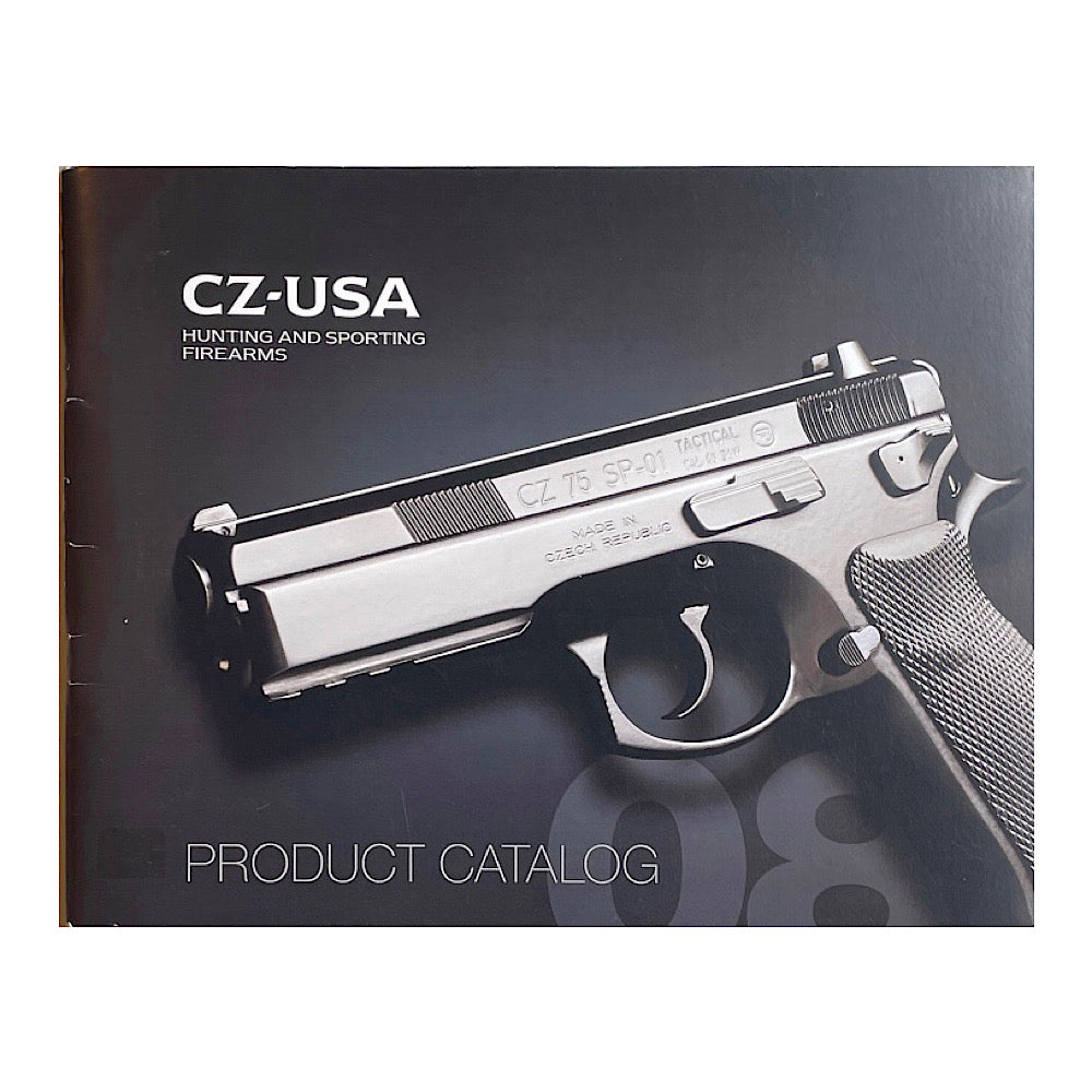CZ-USA Hunting and Sporting Firearms product catalog 2008 36 pgs - Canada Brass - 