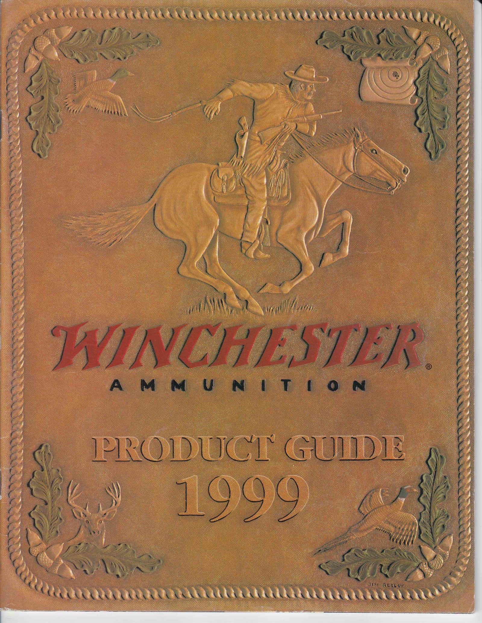 Winchester Ammuntion Catalogues 1998, 1999, 2000, 2001 - Canada Brass - 