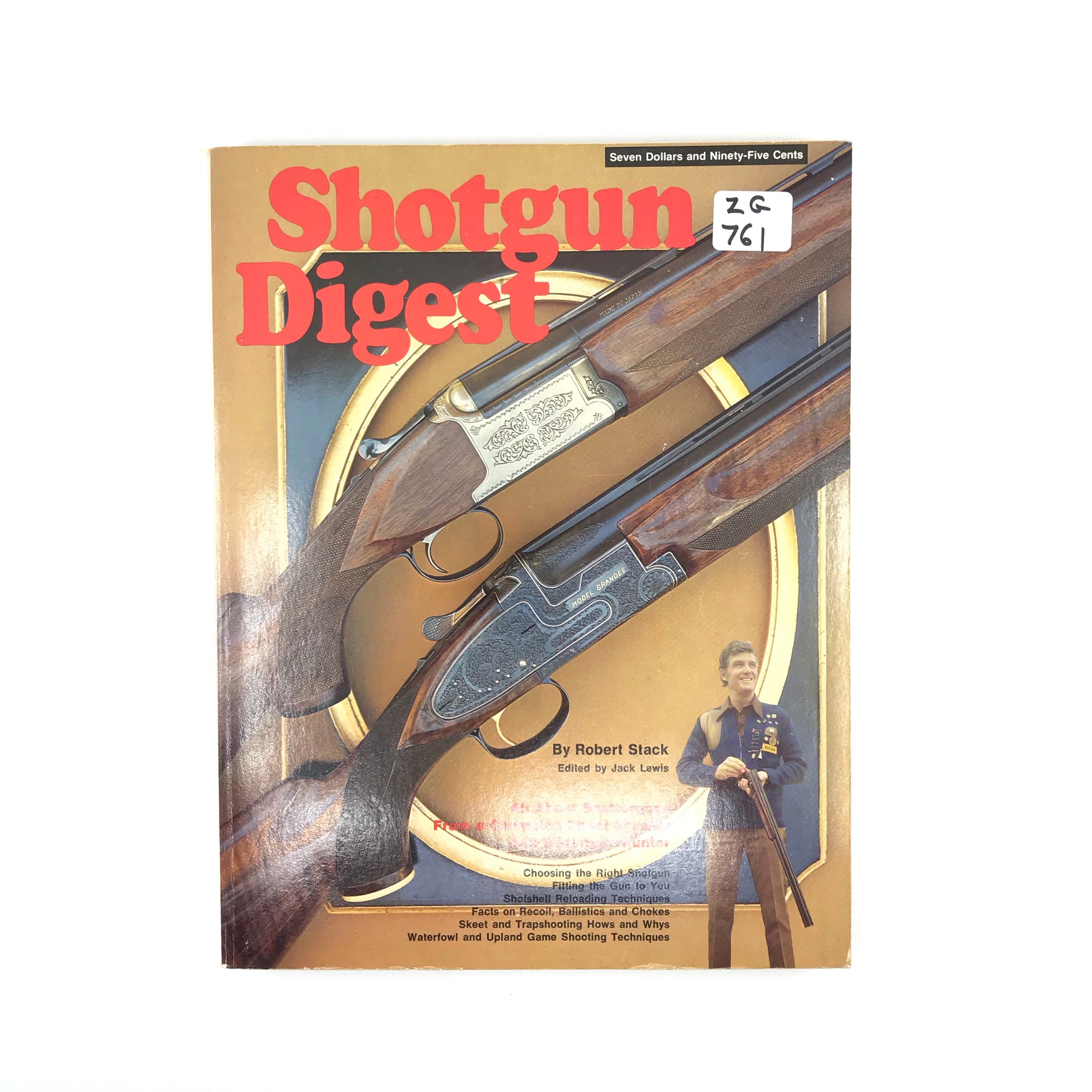 Shotgun Digest 1st Edition Robert Stack SB 268pgs