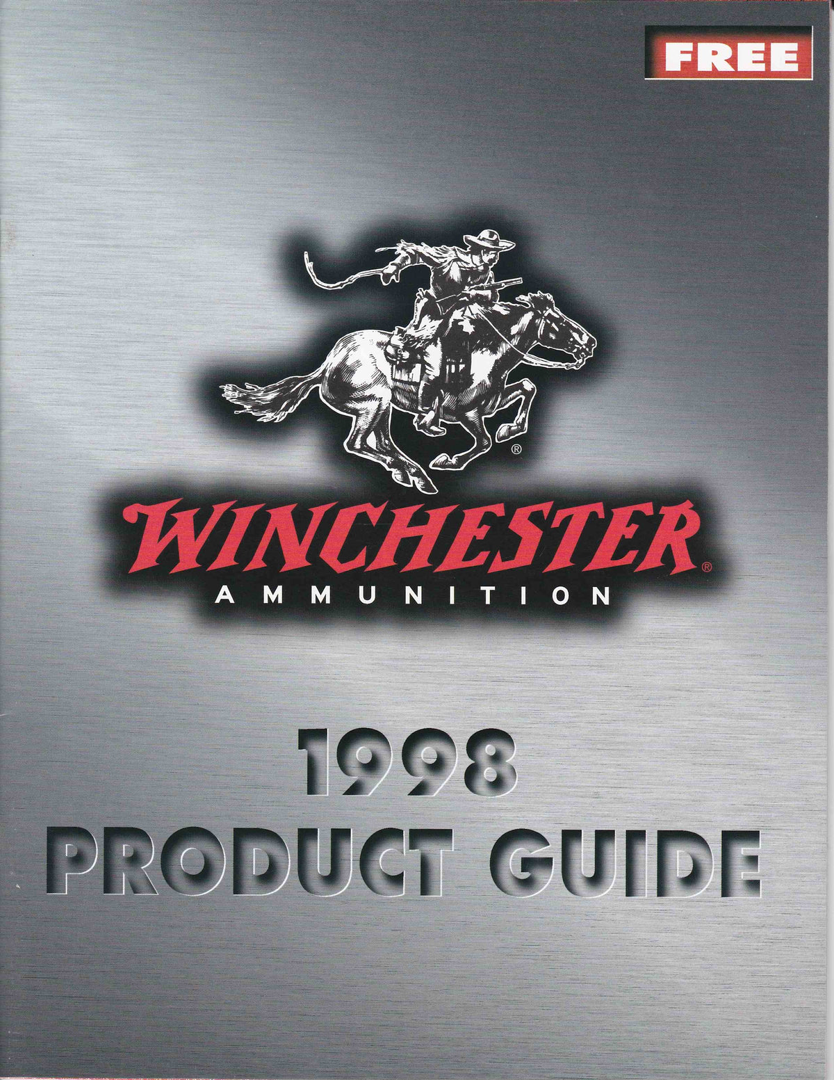 Winchester Ammuntion Catalogues 1998, 1999, 2000, 2001 - Canada Brass - 