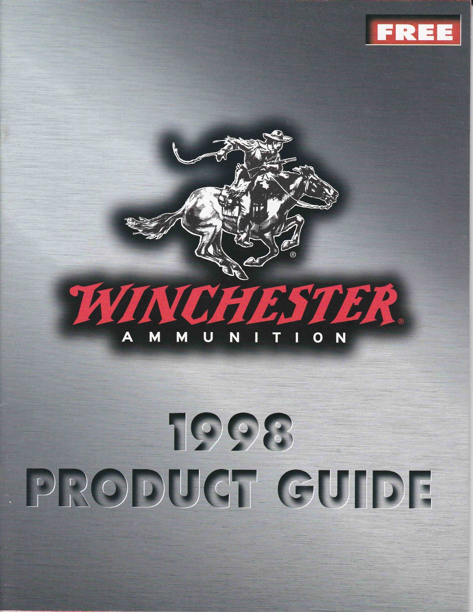 Winchester Ammuntion Catalogues 1998, 1999, 2000, 2001 - Canada Brass - 