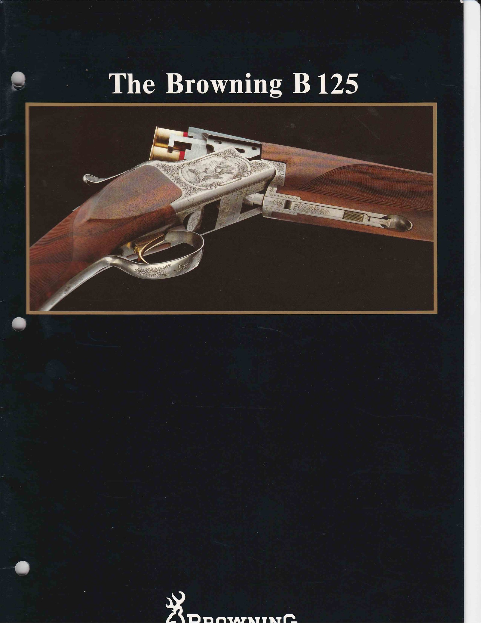 Browning Custom Shop Catalogues in Belgium 2 Browning Custom Shop Catalogues 1 Browing Custom Shop Specification Booklet - Canada Brass - 