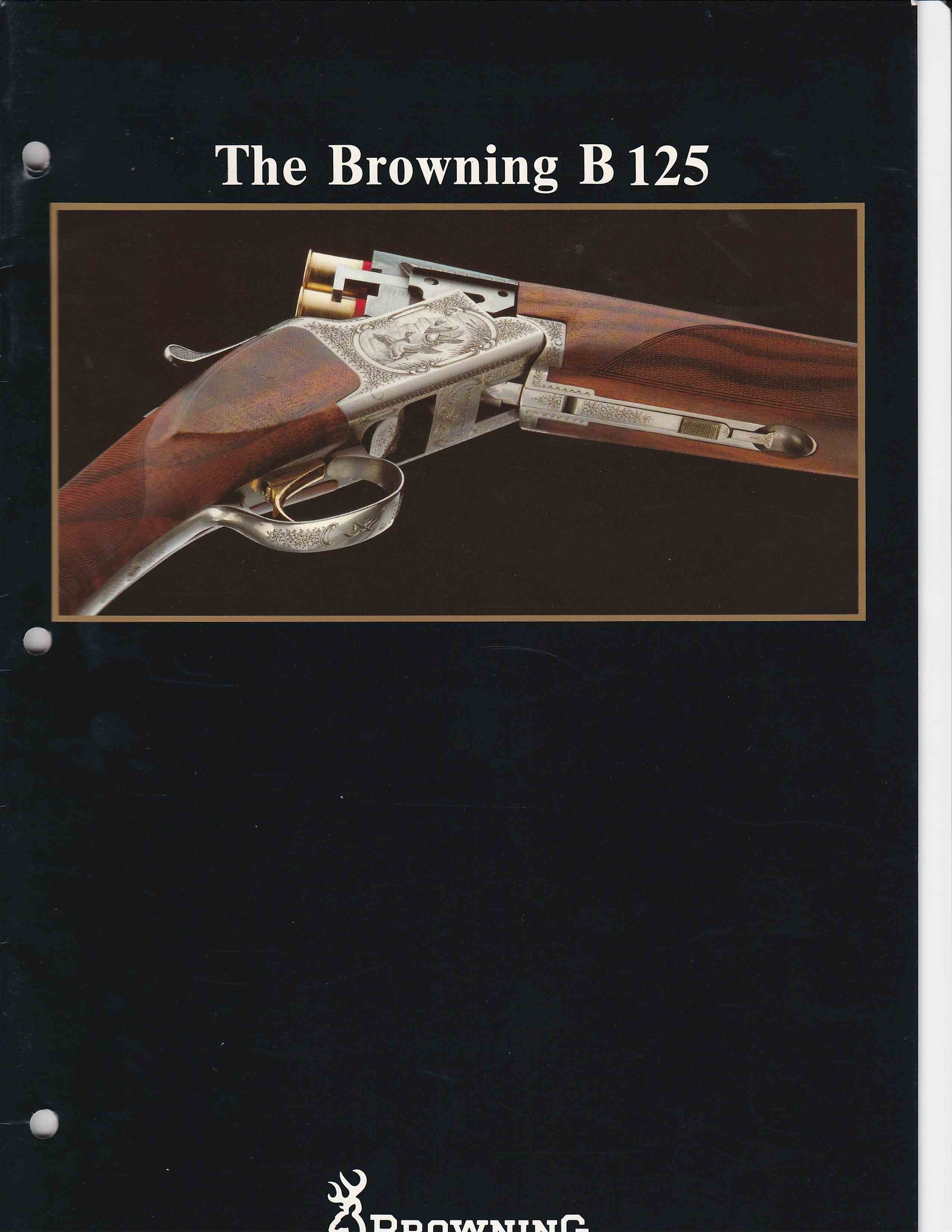 Browning Custom Shop Catalogues in Belgium 2 Browning Custom Shop Cata