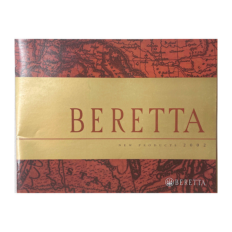 Beretta New Products 2002 30pgs - Canada Brass - 