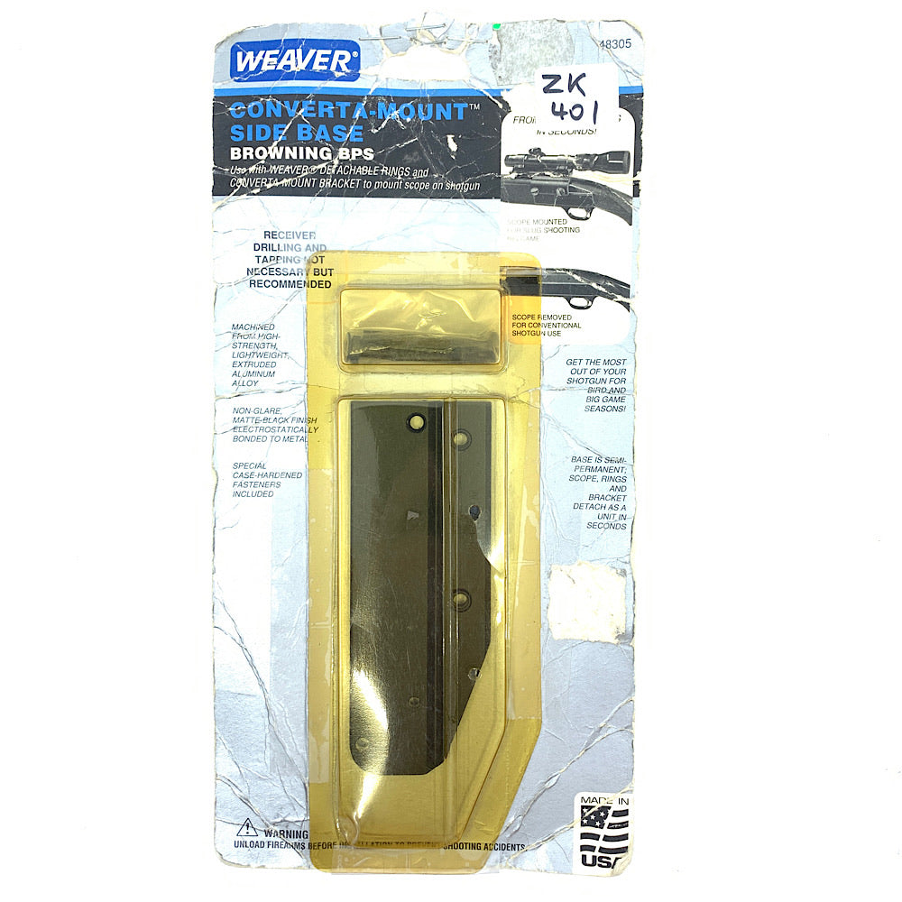 Weaver # 48305 Converta Mount Side Base For Browing BPS