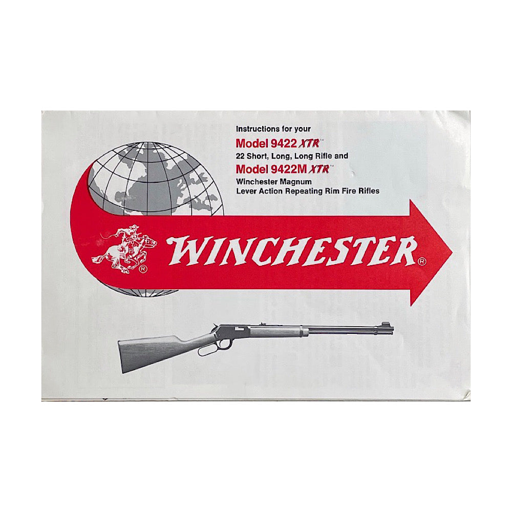 Owner's Manual for Winchester Model 9422 XTR and Model 9422M XTR - Canada Brass - 